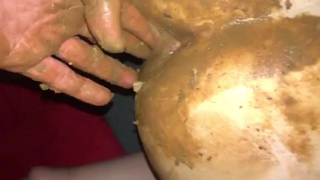 Watch this dirty scat porn video of a pathetic slave getting her pussy and ass pumped full of warm pee