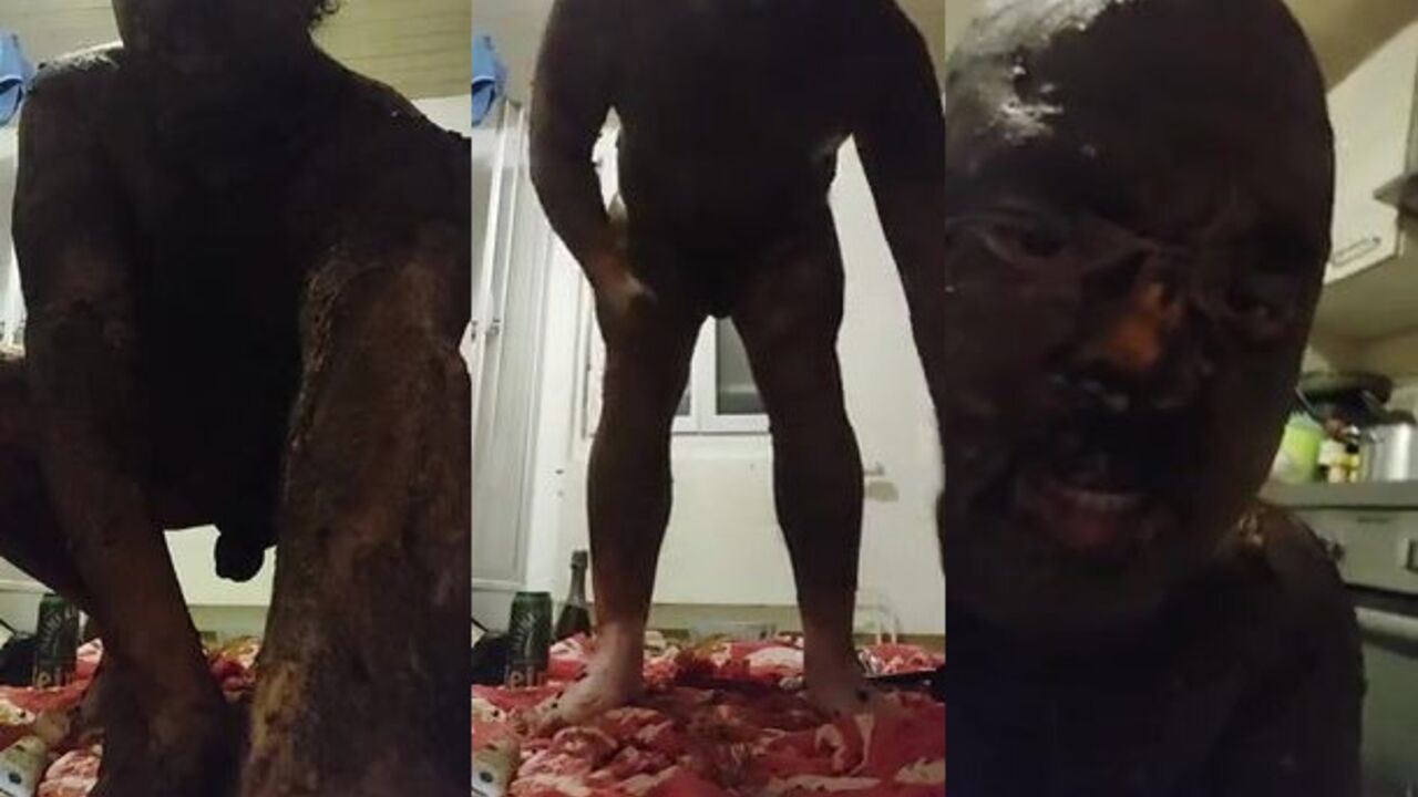 Get ready to swallow my load of scat and smeared gay semen