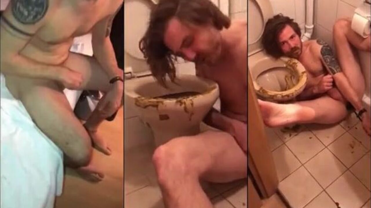 Watch this wild scat porn with a scatboy getting his daily dose of gay goodness