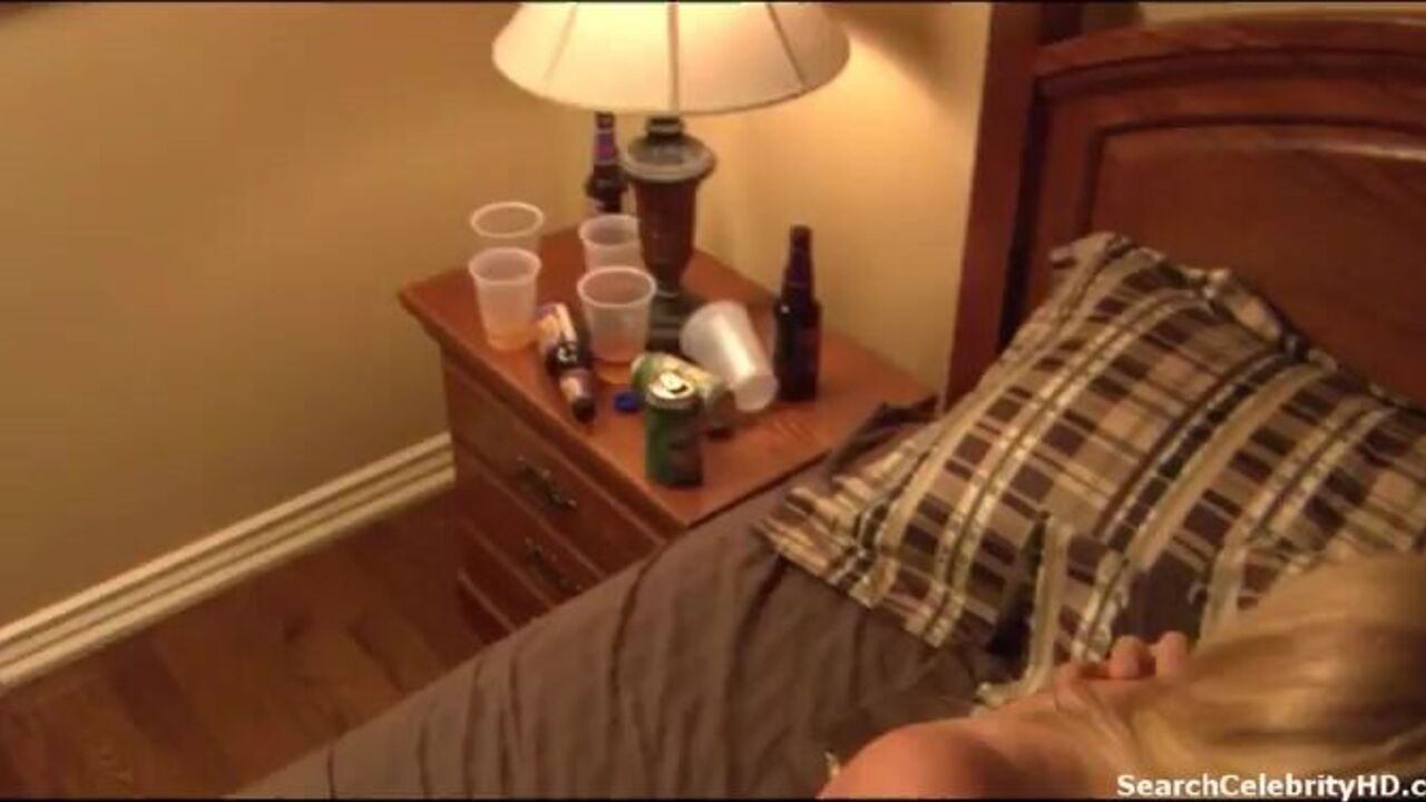 American Pie Presents The Naked Mile: Brunette Slut Michelle Cormier Gets Naked and Fucks in a Porn Movie