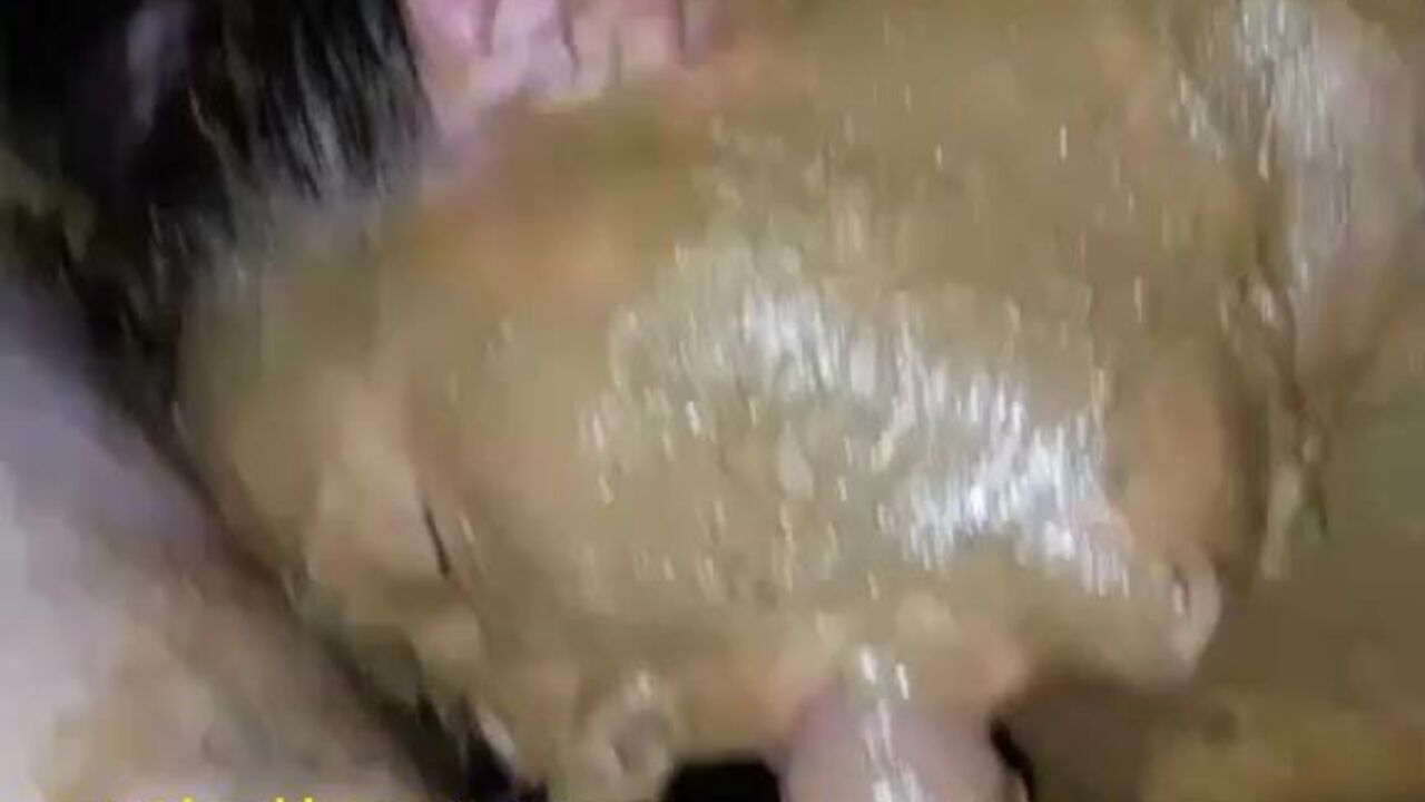 Watch this filthy pig suck and slurp on a shitty cock like a scat queen