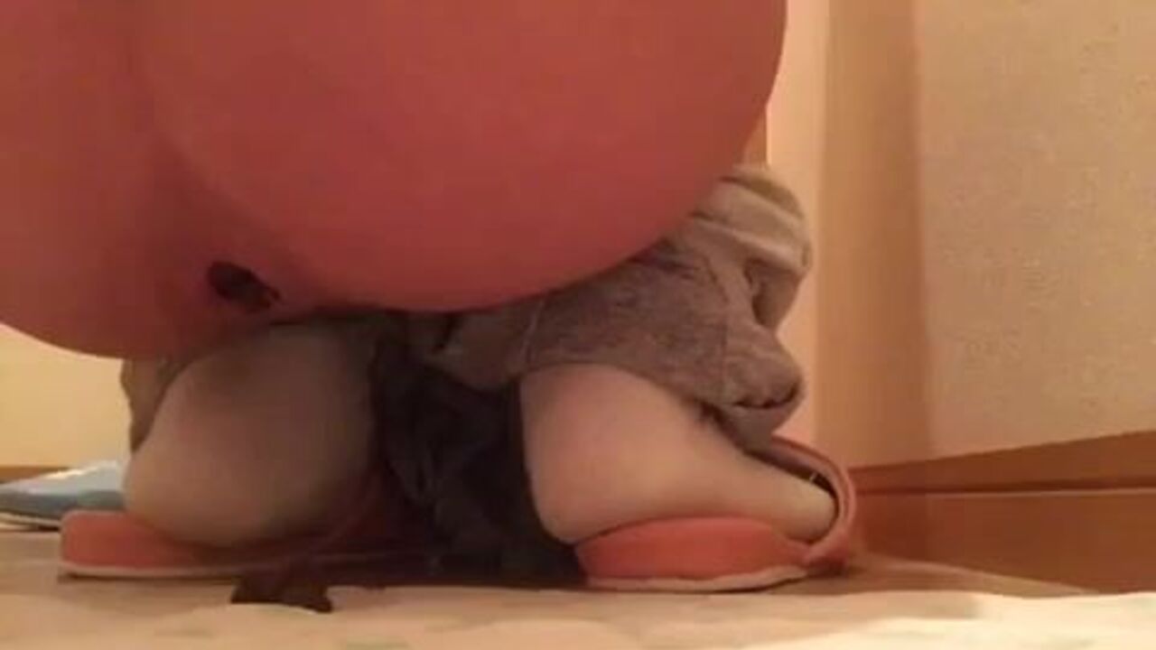 Watch this kinky slut get her pussy and ass stuffed with scat and poop