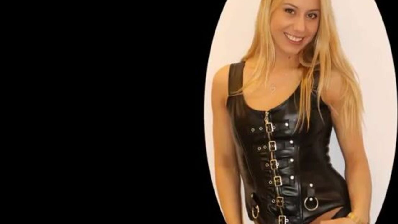 Watch this kinky slave get fed with tampons and scats while getting her holes stuffed