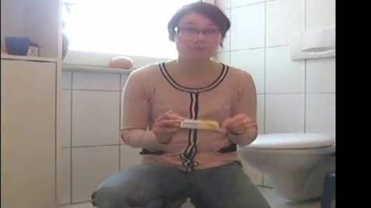 Watch this amateur girl get her pussy and ass stuffed with scat in this pooped-up video