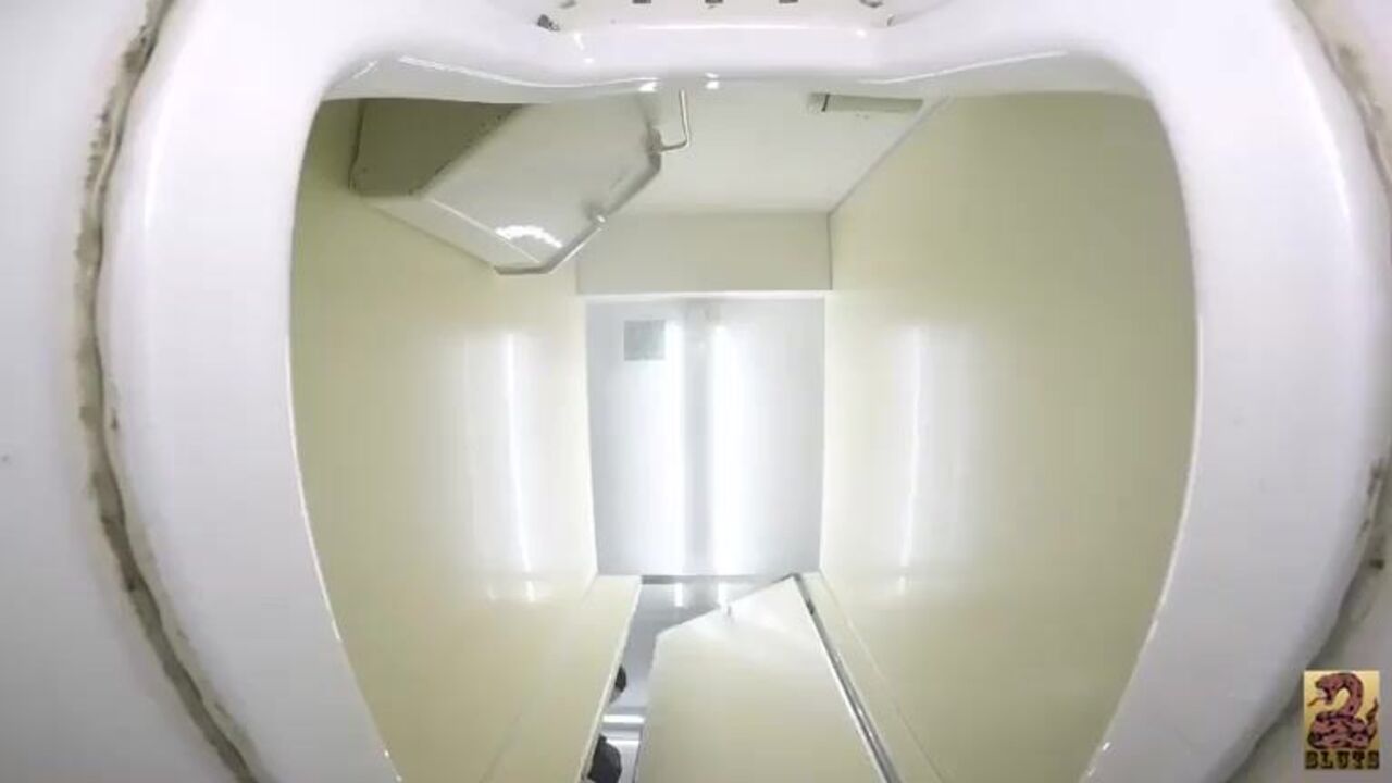 Watch as this slut opens up her tight hole for some scat and dirty fun