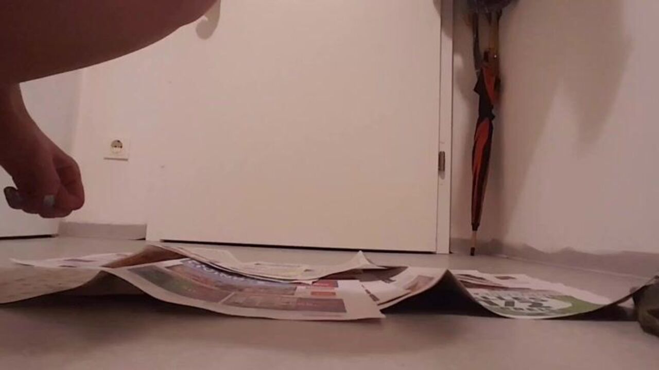 Watch these filthy sluts scat on the newspaper and get pounded hard in their videos