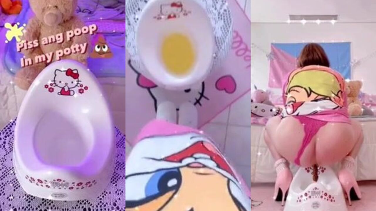 My filthy sissy ass is full of piss and pooped out