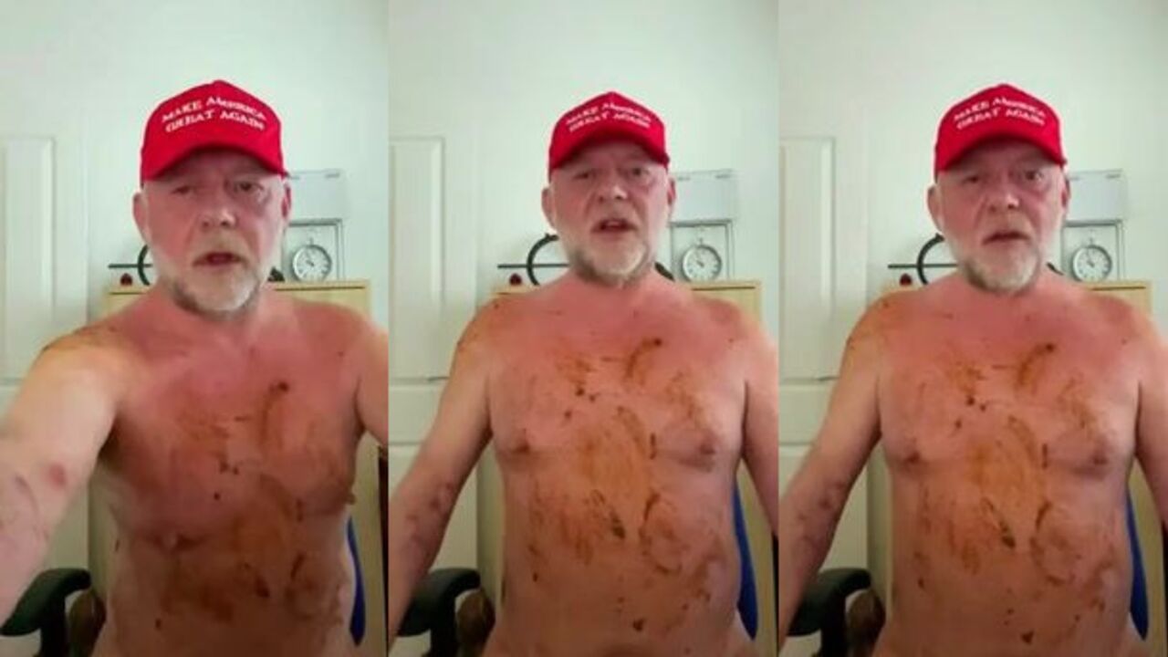 Red pill pig gets exposed and fucked hard in Maga
