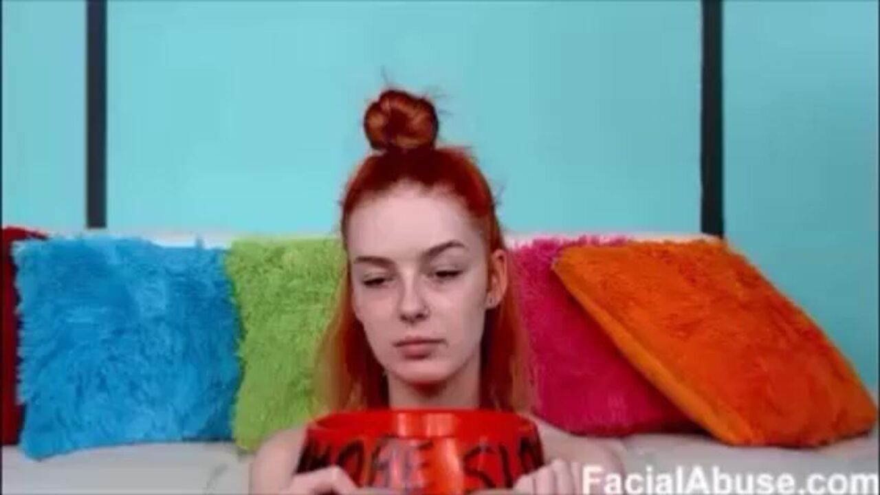 Watch this scat-covered slut gush, throatfucked and puked in front of her tormentors