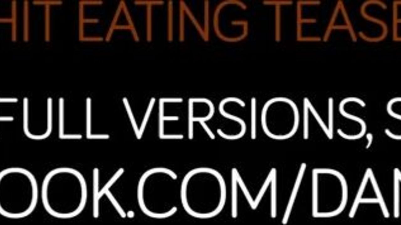 Ultimate Scat Teaser: Arousing Scat Feeding & Eating Adventure