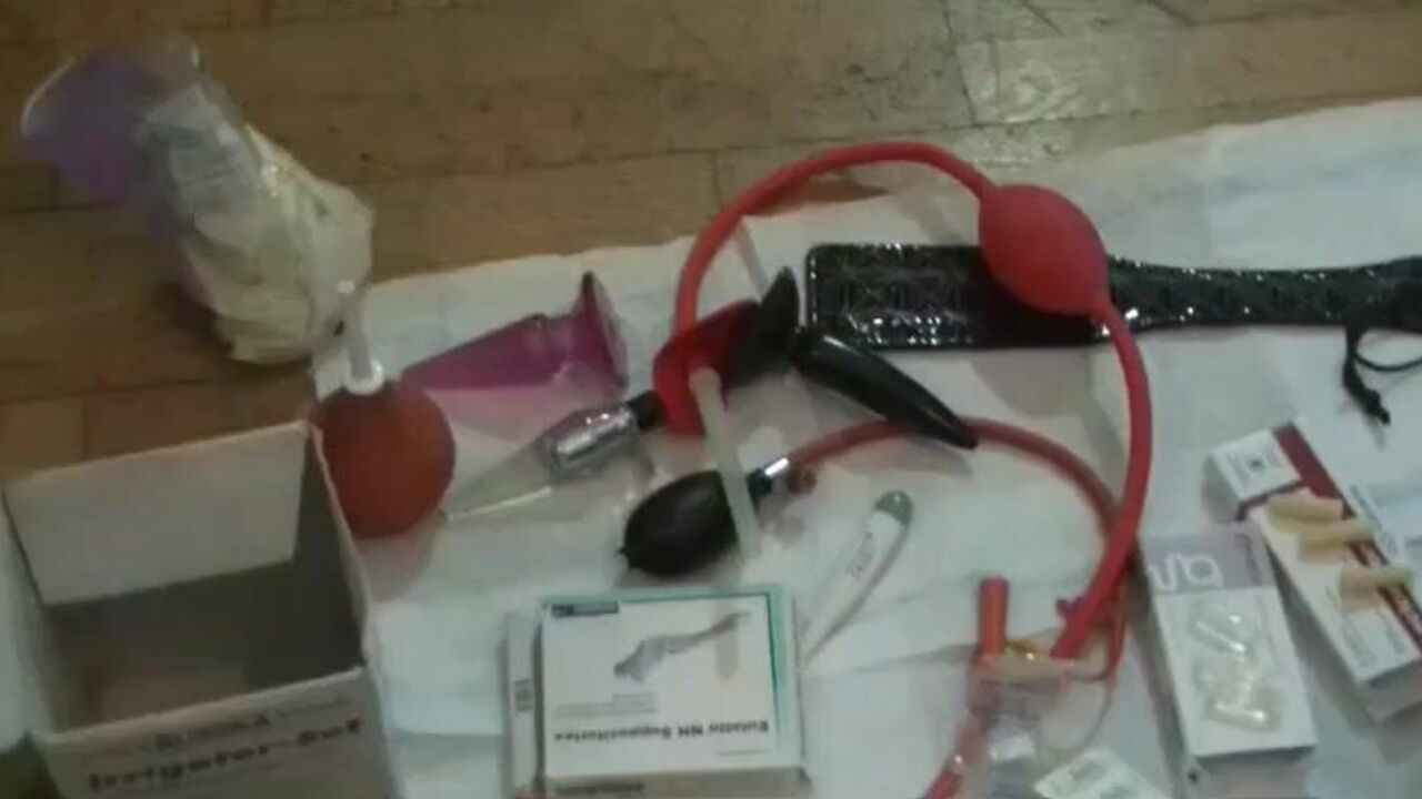 Watch these kinky scats get stretched & cleansed with suppositories and enemas in this hot anal video