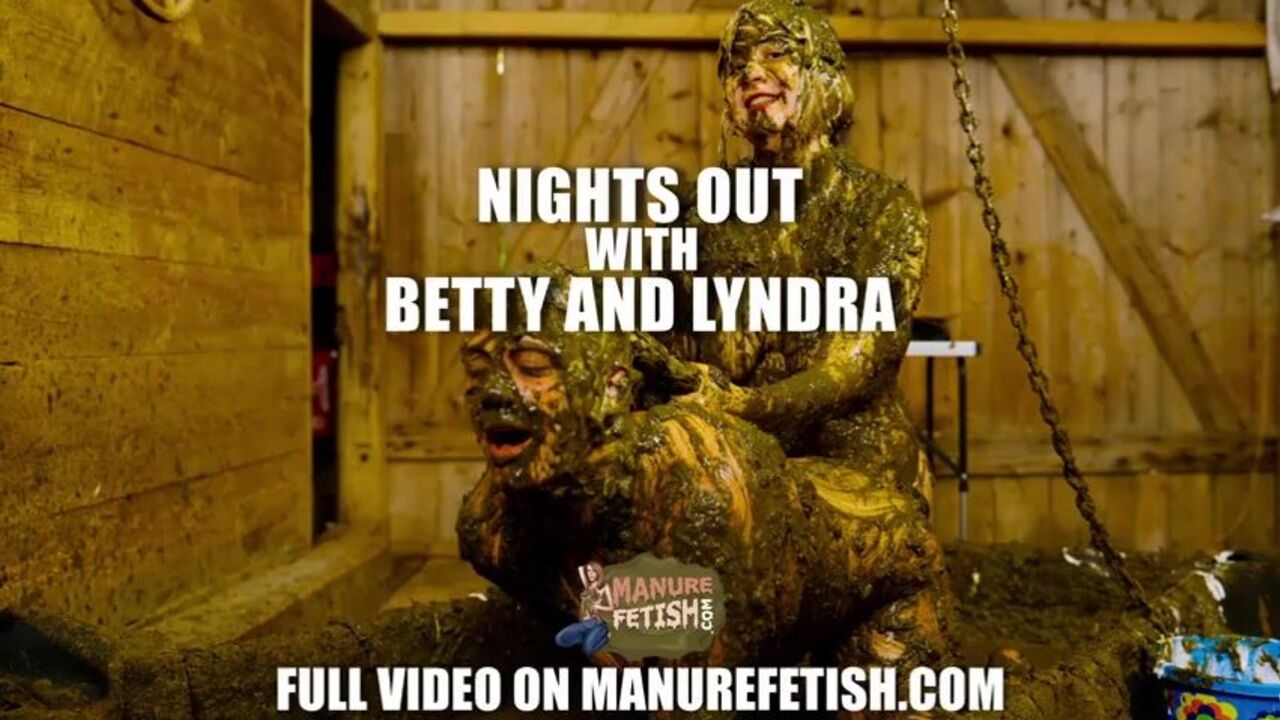 Betty and Lyndra have a wild night out with a strapon, dung, and scat party