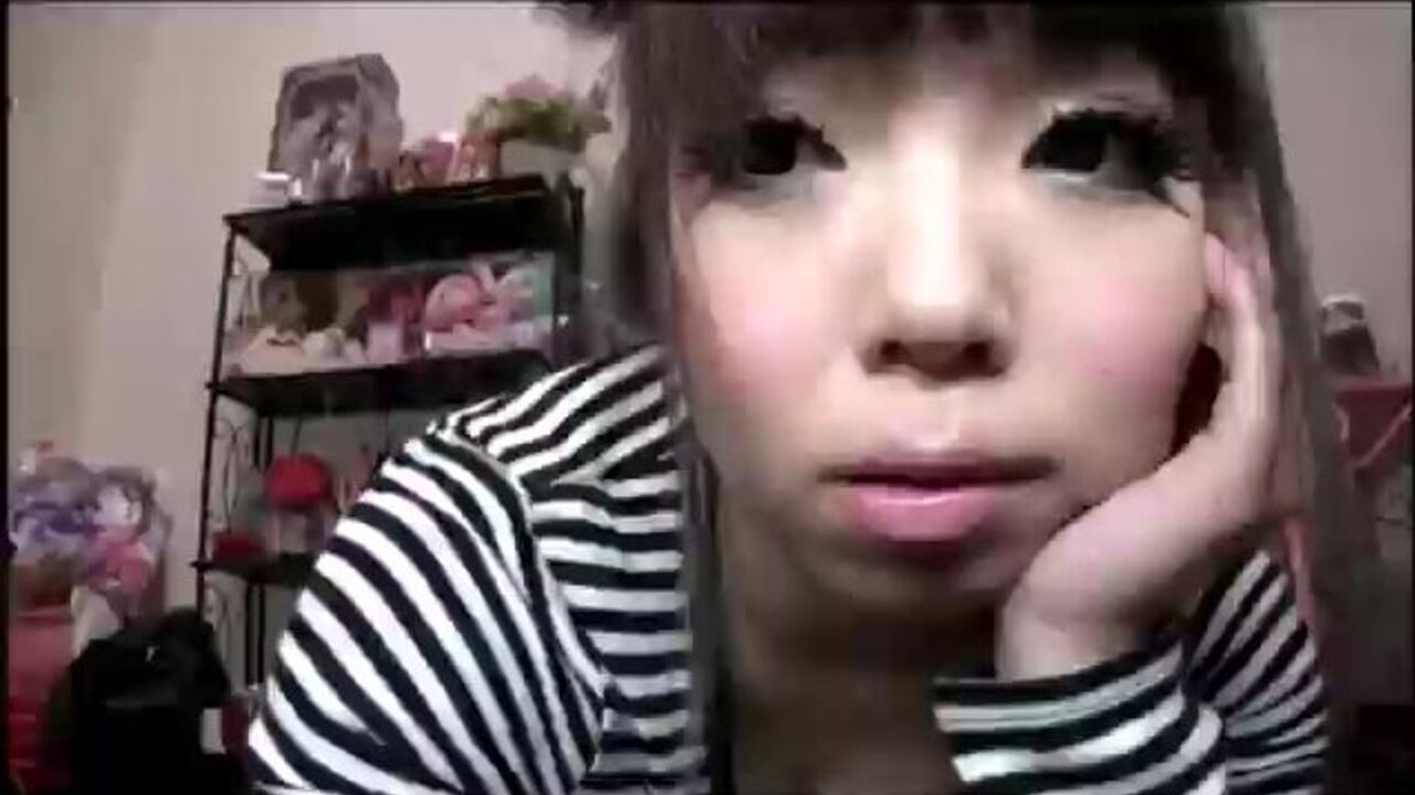 Kinky scat fetish porn with war face and body makeup and dildo play