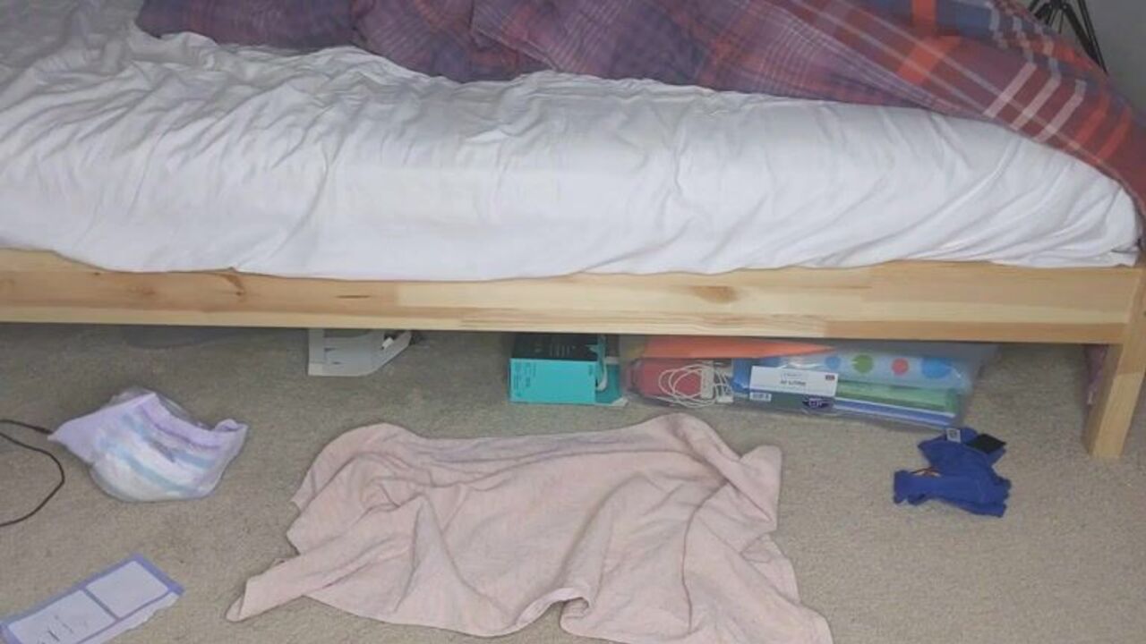 Watch this scat porn video of a pathetic girl getting pushed hard in her own ass