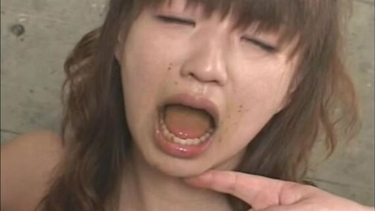 Enjoy watching this dirty side of life - scat porn with a brown scat slave