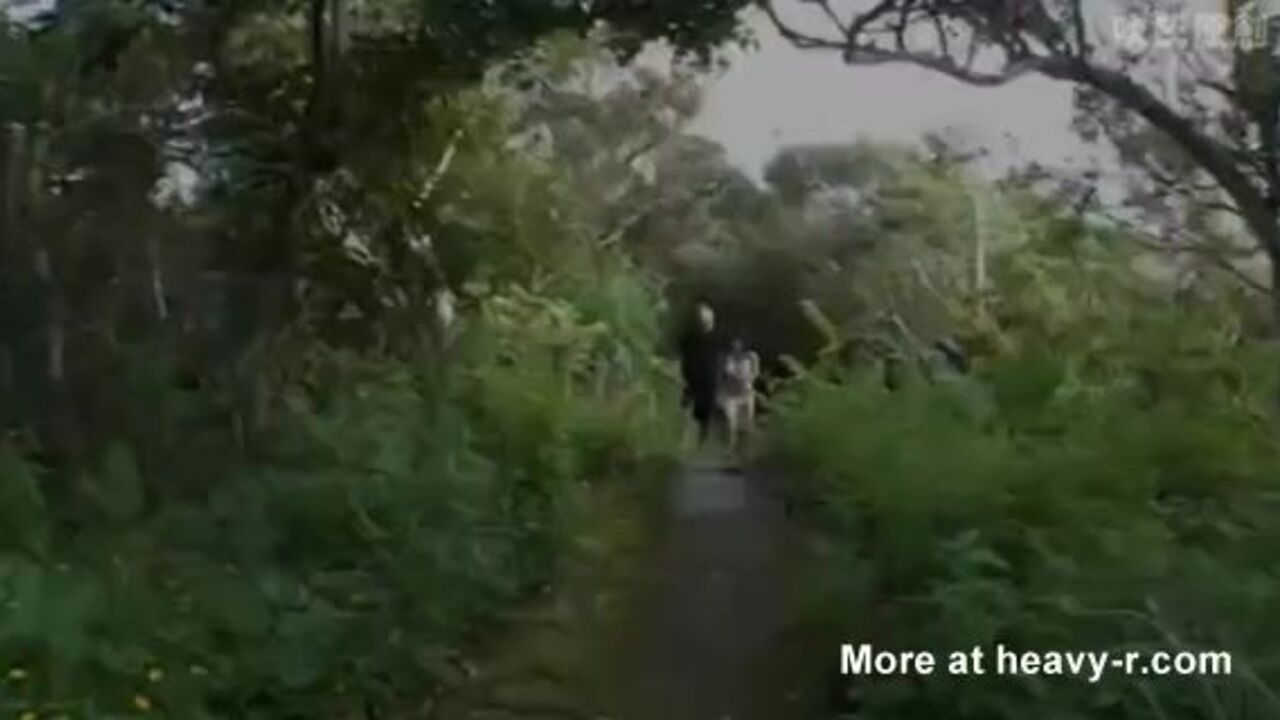 Watch this kinky slut get her scat in the beach and make her slave do the dirty work