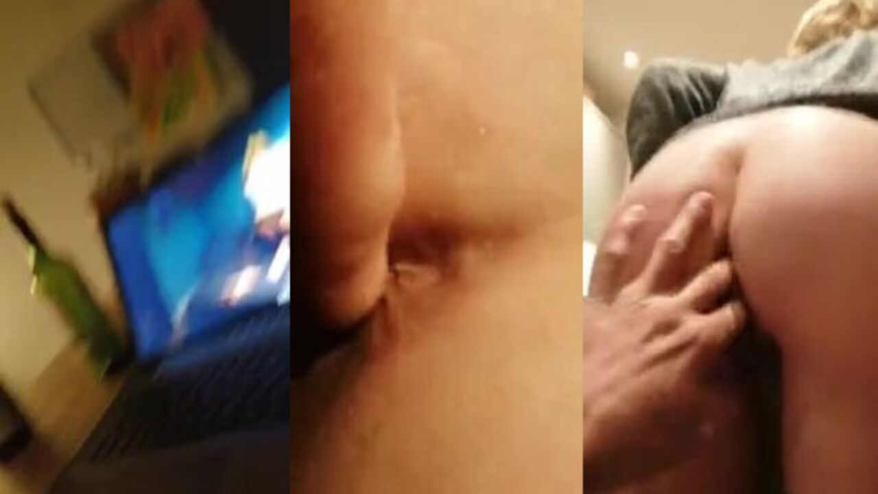 Dirty couple fucks both holes before swapping them out