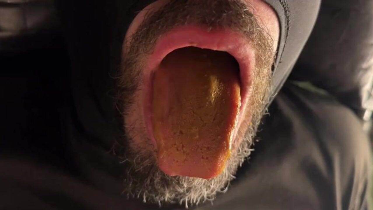 I devour his black scat & swallow his load like a pro!