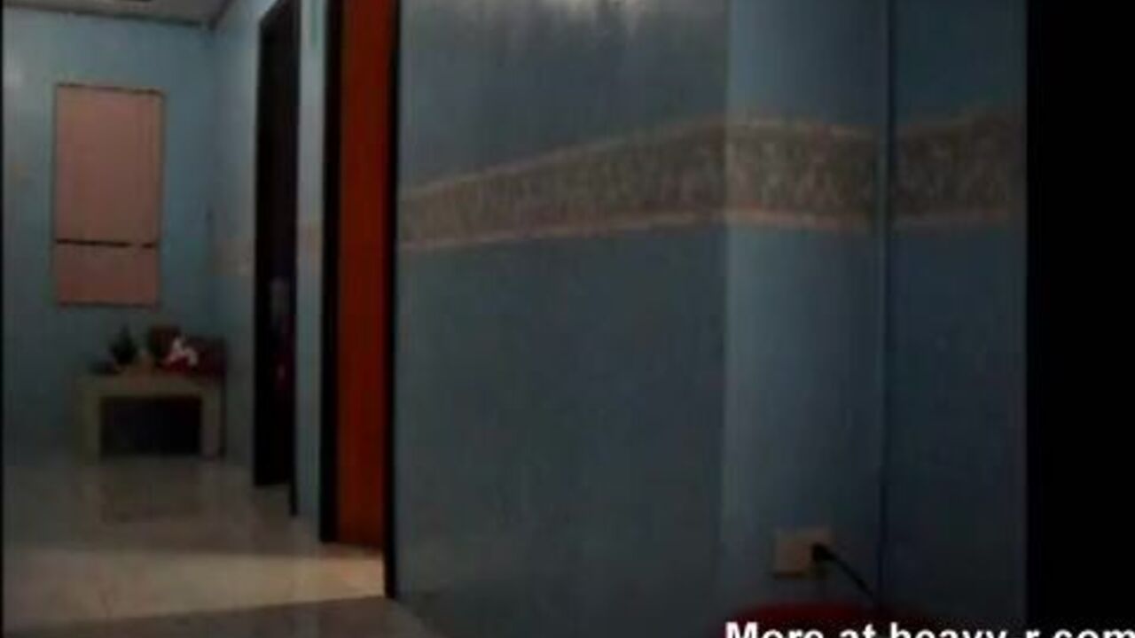 Big Booty Woman gets a nasty surprise while she pants on the floor