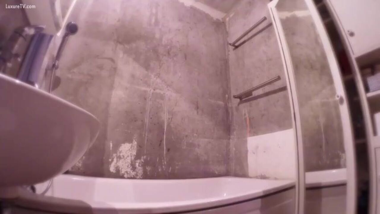 Watch as Kinky Body Smearing Ends in a Messy Cumshot